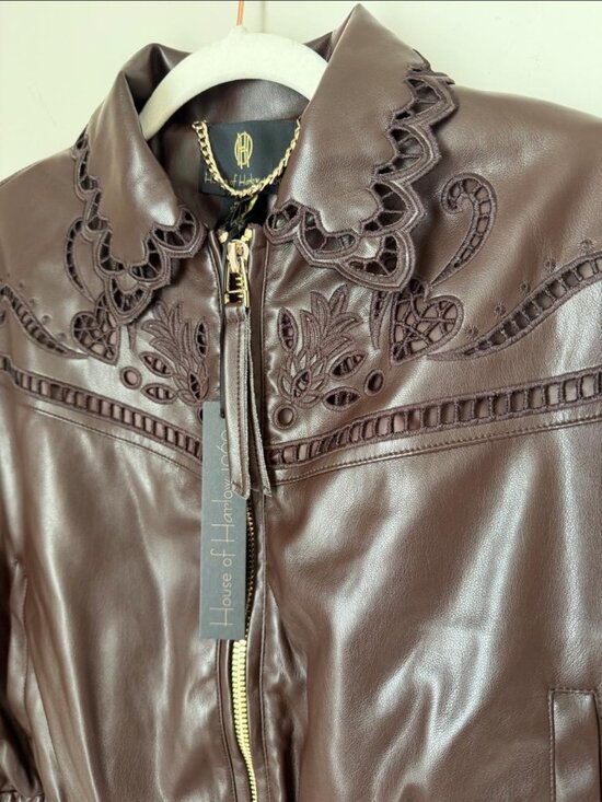 House of Harlow 1960 Jackets & Blazers - House of Harlow Leather Jacket - Medium